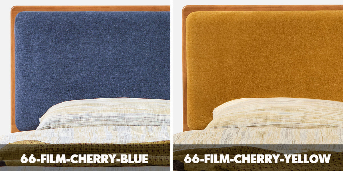 more color details of Bauhaus Cherry Wood Storage Bed FILM