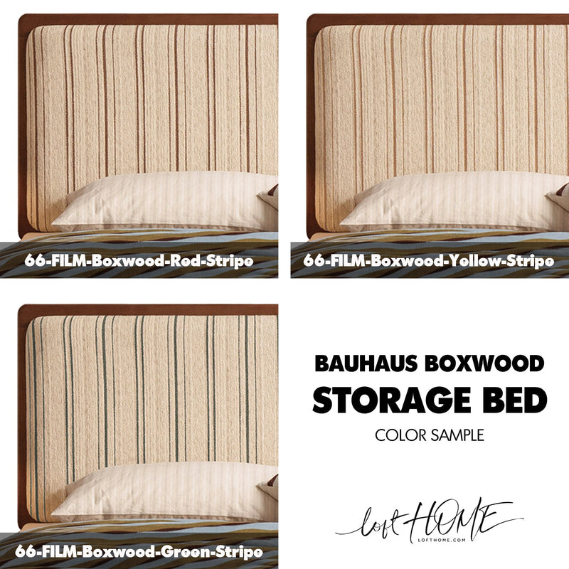 more color details of Bauhaus Boxwood Storage Bed FILM