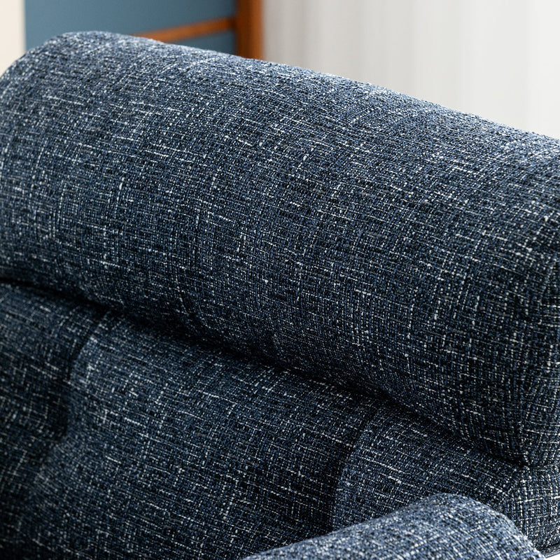 more color details of Bauhaus Mix Weave Fabric 1 Seater Sofa BECCA