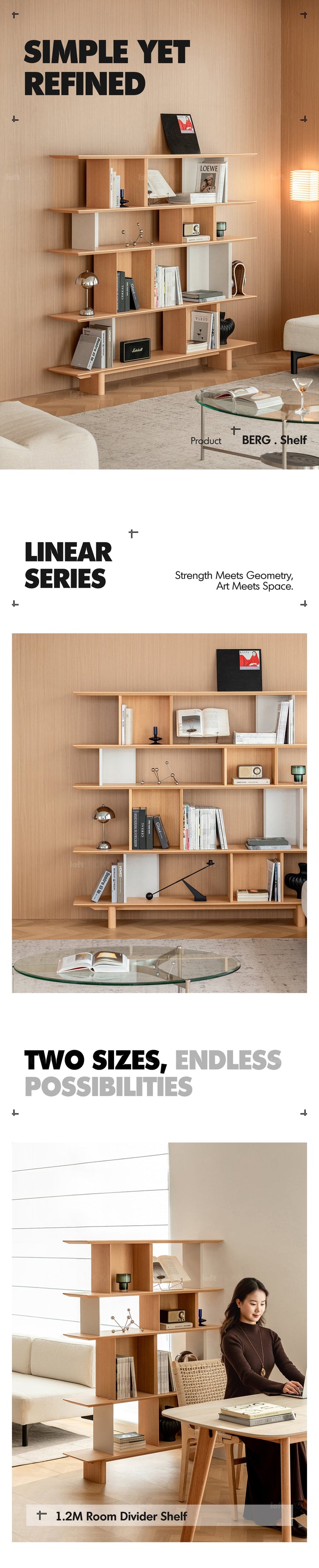Minimalist Oak Wood Veneer Shelf BERG Good to Know Preview-1