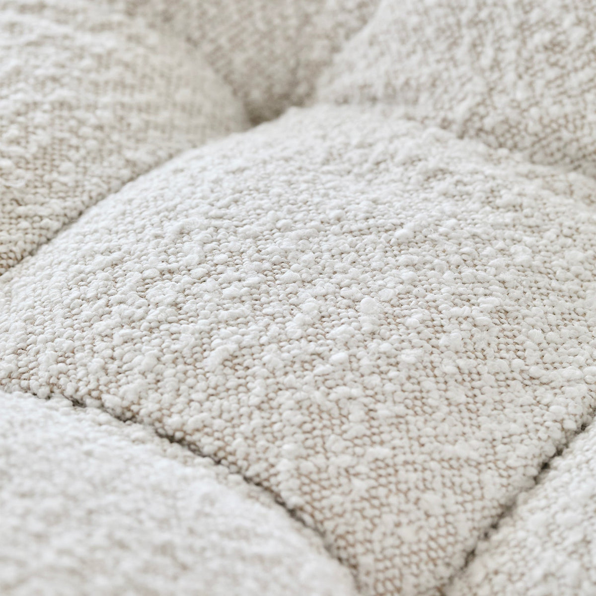 more color details of Bauhaus Boucle Fabric 1 Seater Sofa EMI
