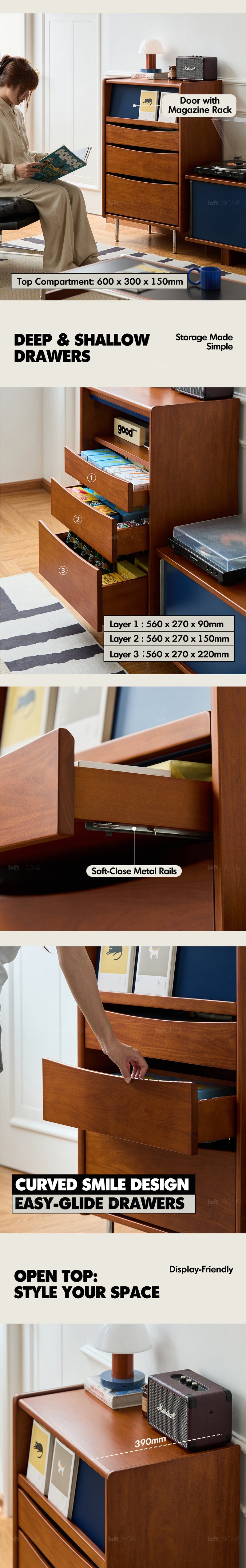 Bauhaus Boxwood Chest Of 4 Drawers MIES More Details and Instruction_3