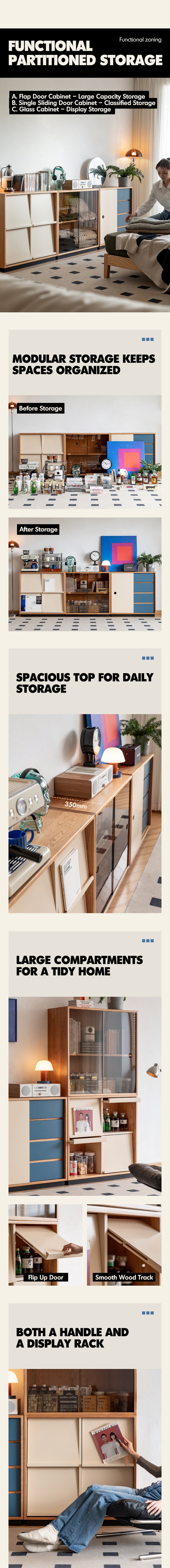 Bauhaus Cherry Wood Modular Cabinet TIMELESS More Details and Instruction_3