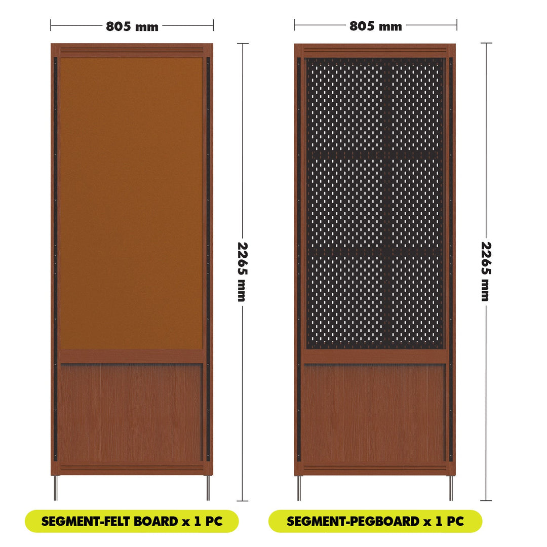 Vintage Boxwood Modular Hanging Wall Shelf System MUSE STUDY