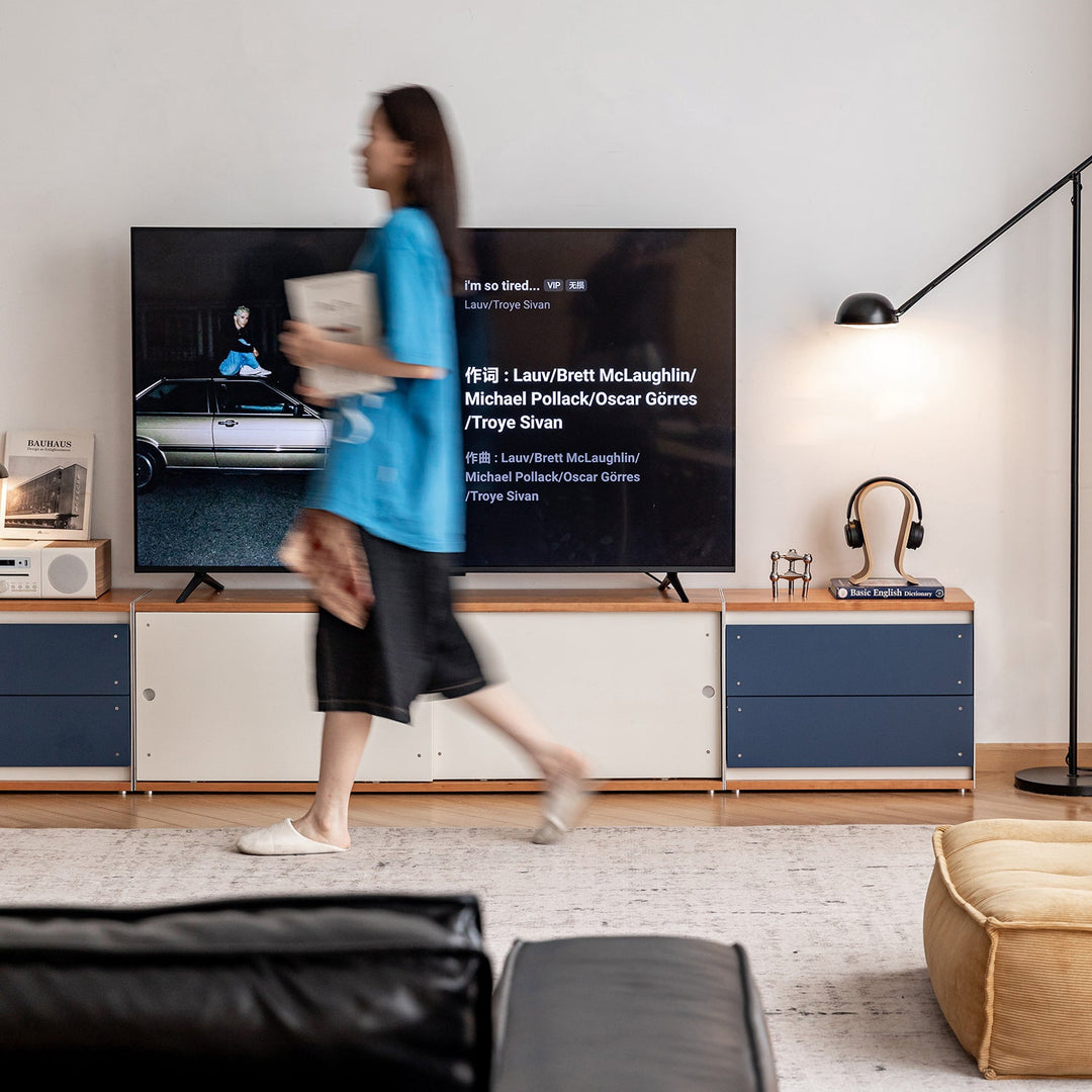 Bauhaus Aluminium Modular TV Console GEOMETRIC