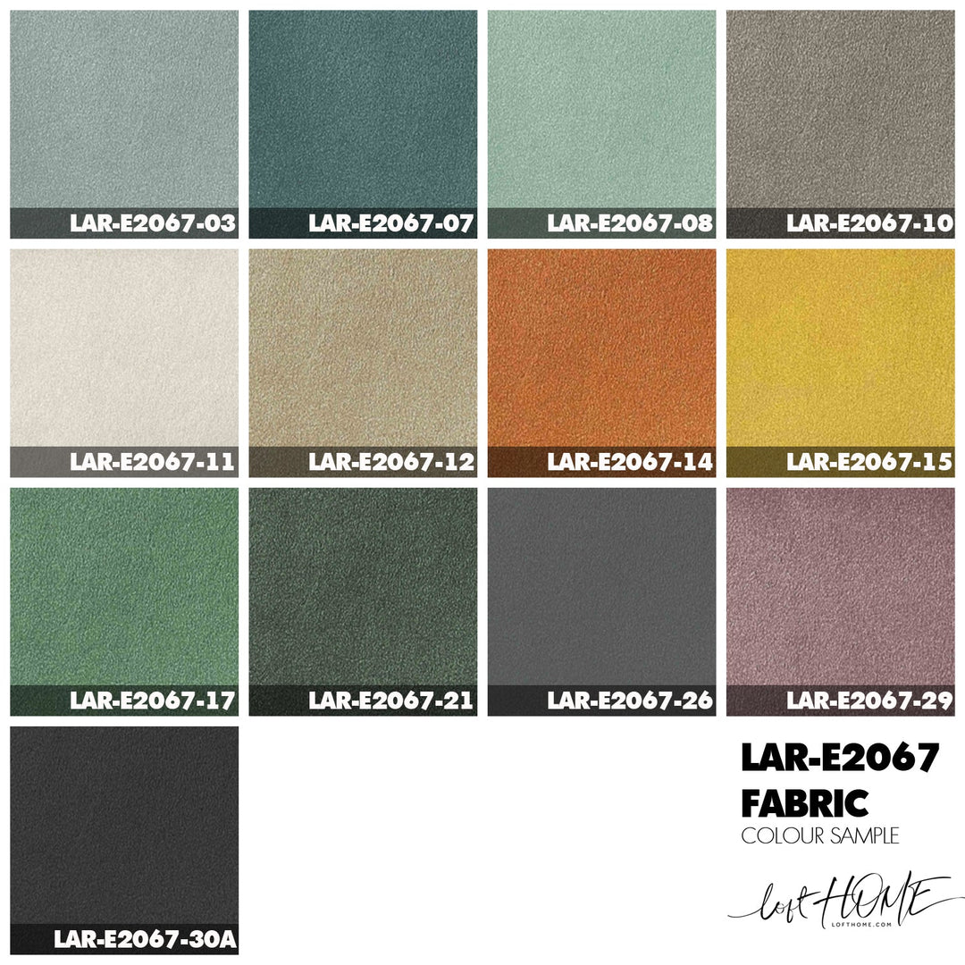 Contemporary Suede Fabric 4 Seater Sofa MILANO