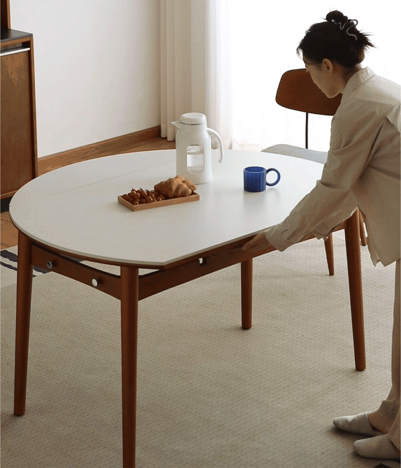 Vintage Sintered Stone Extendable Dining Table MINIMA More Details and Instruction_4