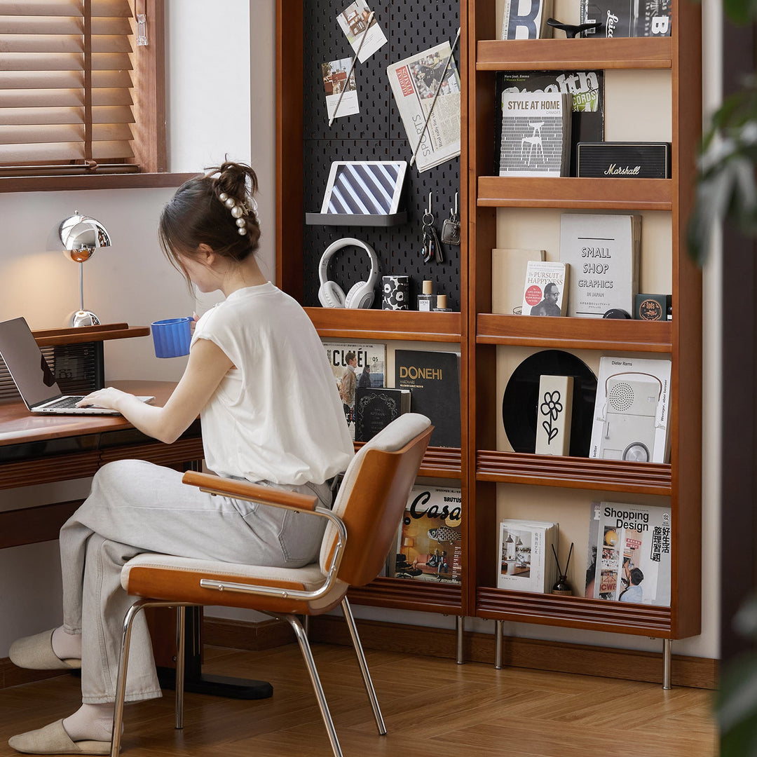 Vintage boxwood wall shelf bookshelf slimo color swatches.