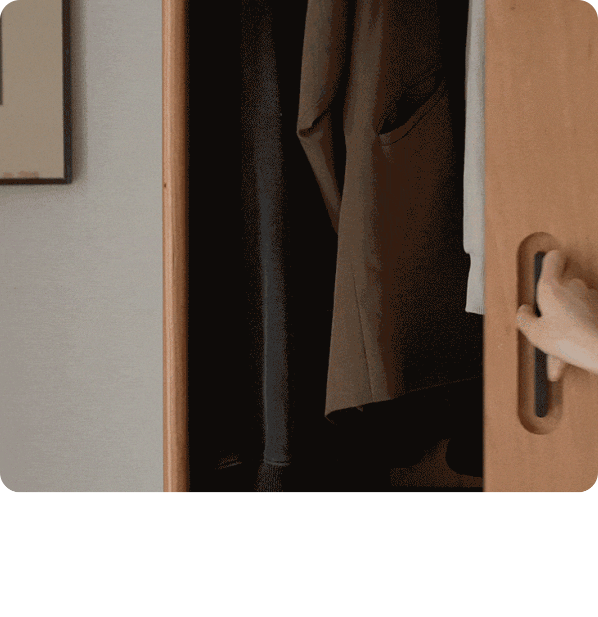 Scandinavian Cherry Wood Sliding Door Wardrobe NAVA More Details and Instruction_5