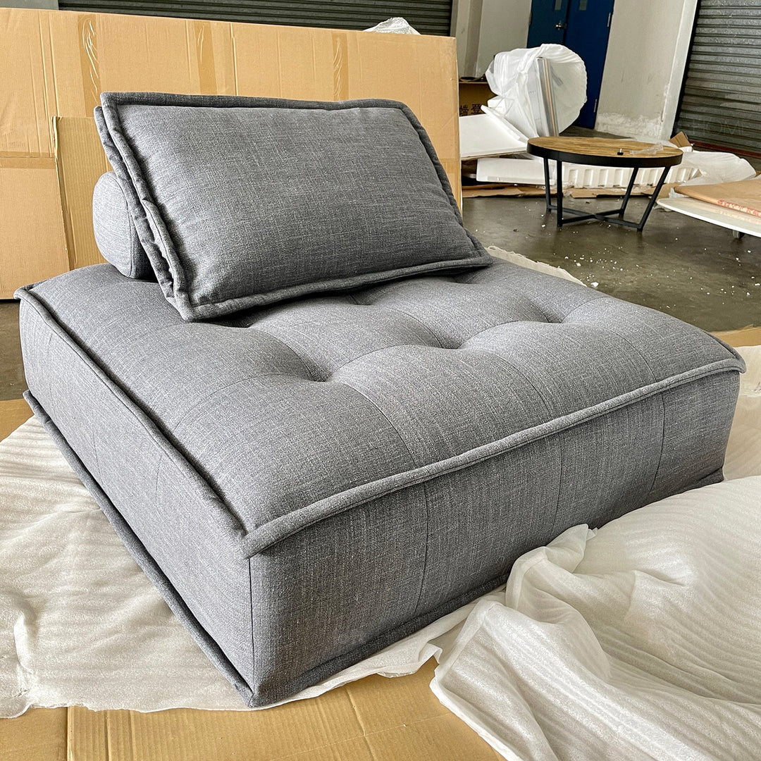 Vintage Fabric 1 Seater Sofa ELEMENT SINGLE