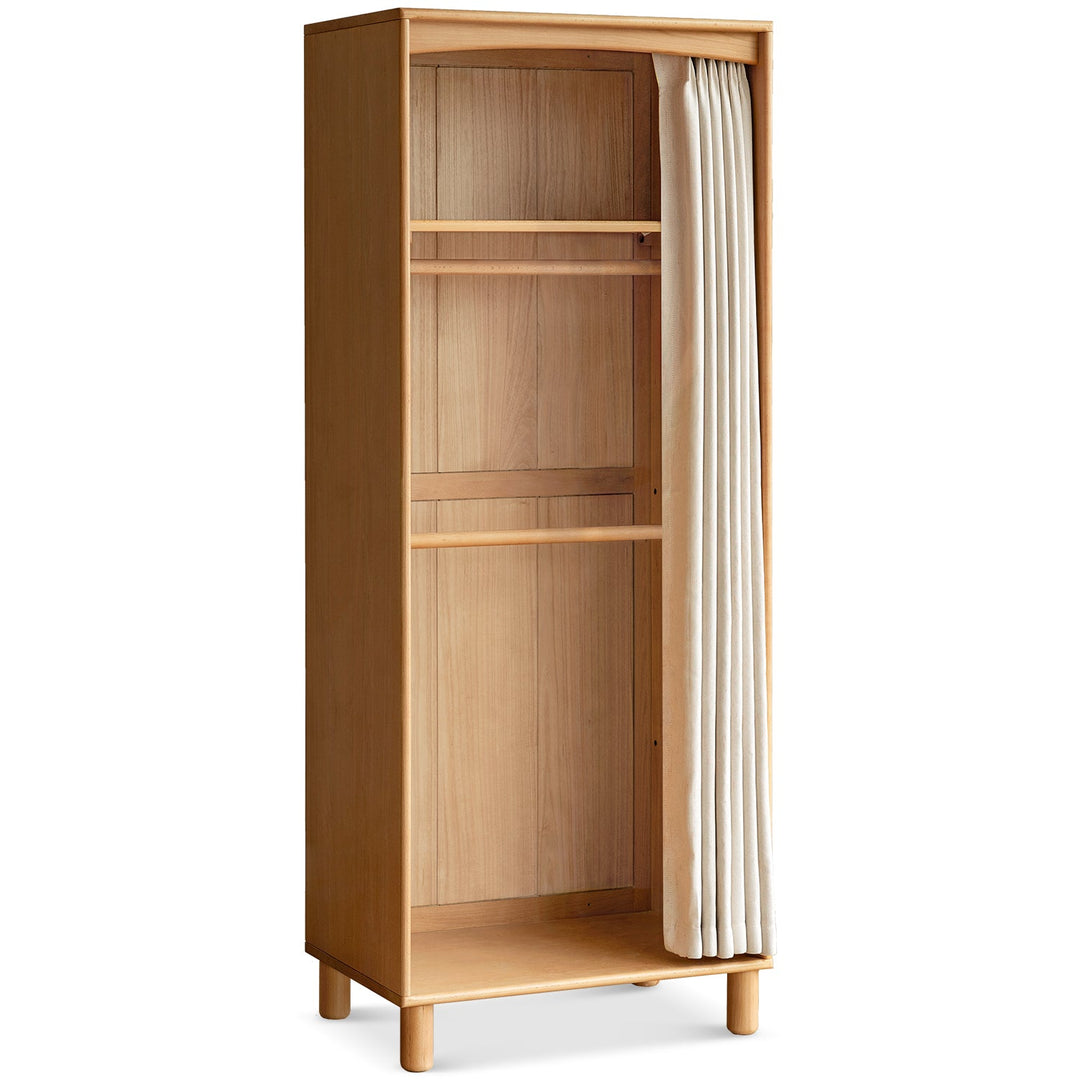 Scandinavian beech wood wardrobe peblo environmental situation.