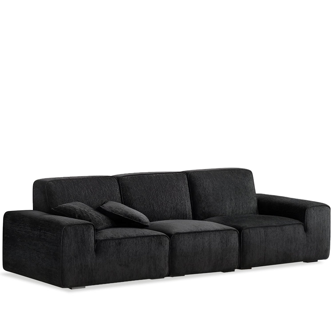 Minimalist chenille velvet fabric 4 seater sofa tufty time environmental situation.