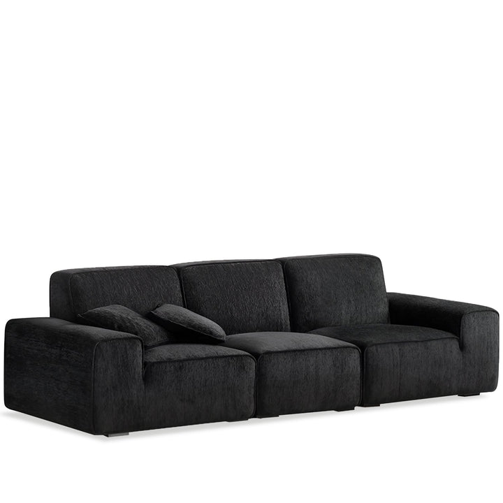 Minimalist chenille velvet fabric 4 seater sofa tufty time environmental situation.