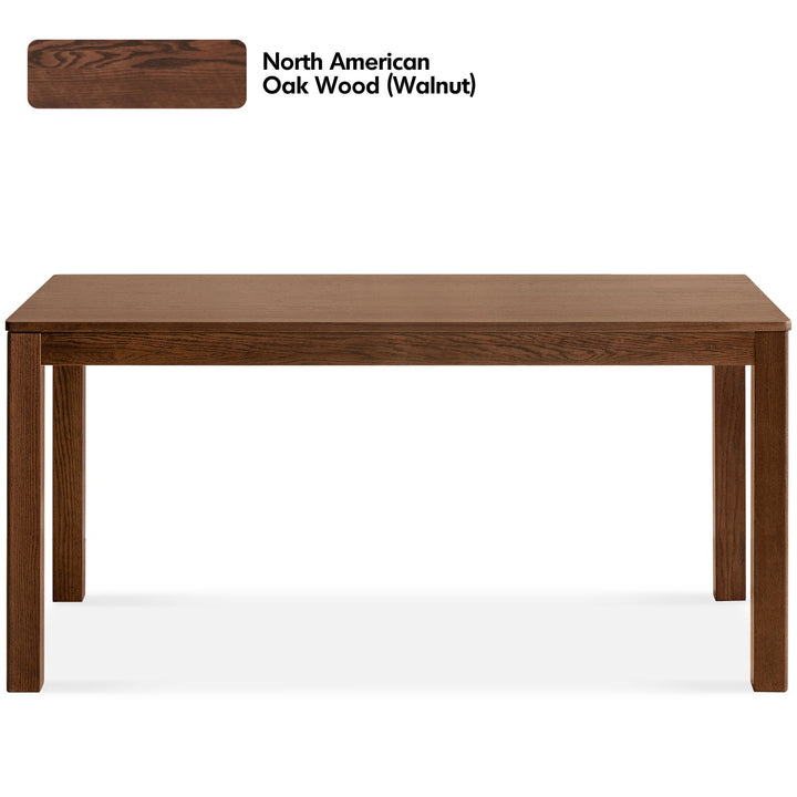 Scandinavian oak wood dining table walden detail 2.