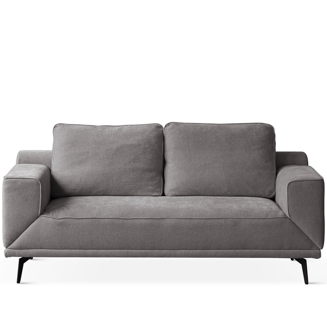 Modern chenille velvet fabric 2 seater sofa bed unfold conceptual design.