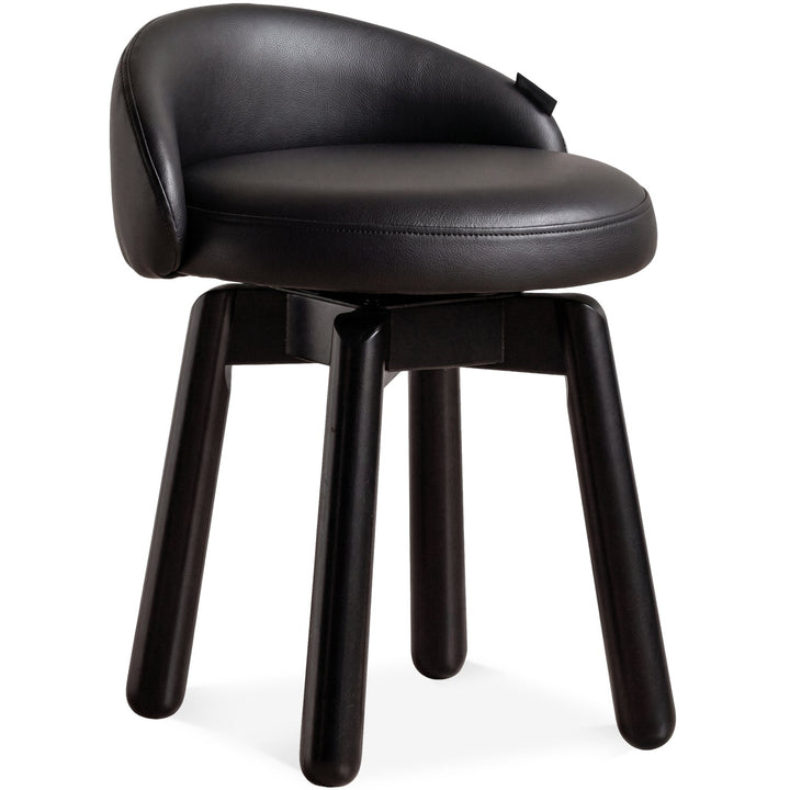 Modern microfiber fiber leather dressing chair pea environmental situation.
