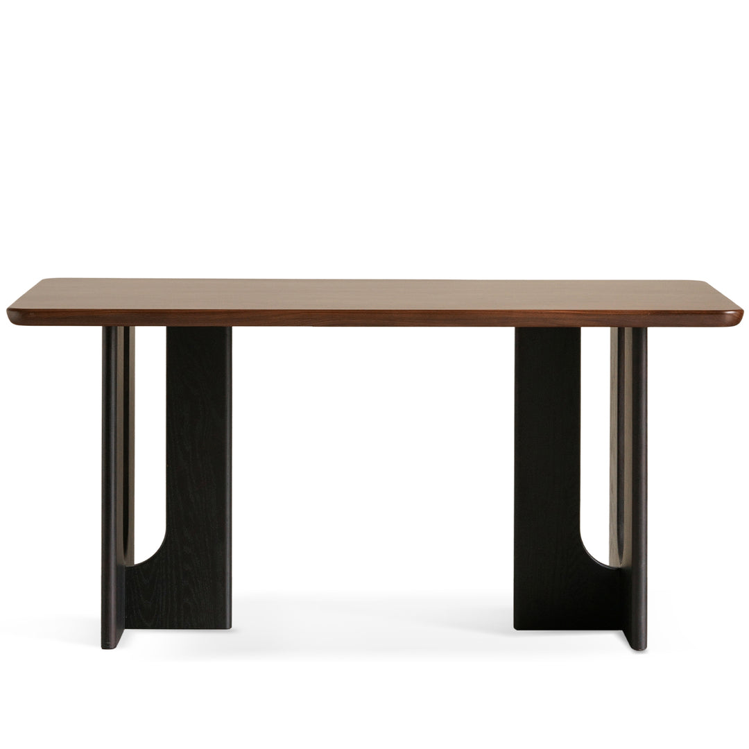 Japandi Walnut Wood Dining Table SAVOR
