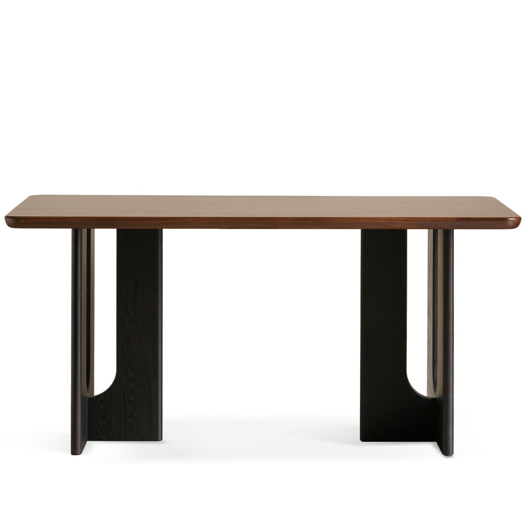 Japandi Walnut Wood Dining Table SAVOR