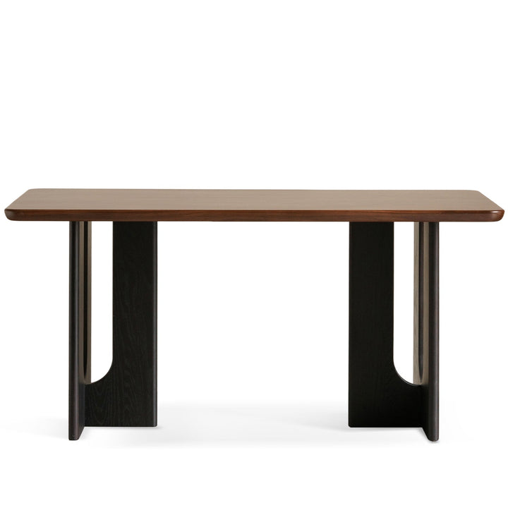 Japandi Walnut Wood Dining Table SAVOR