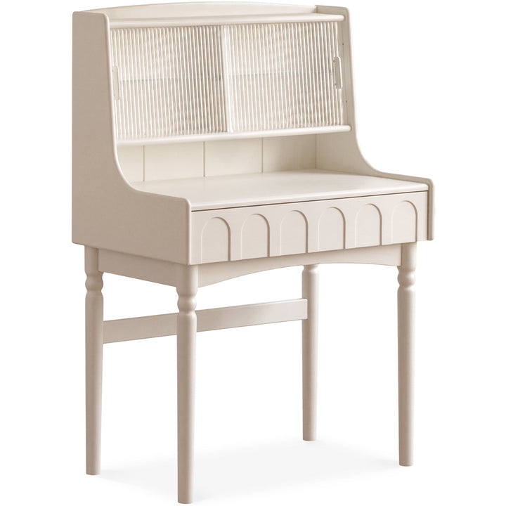 Vintage rubber wood dressing table anna conceptual design.