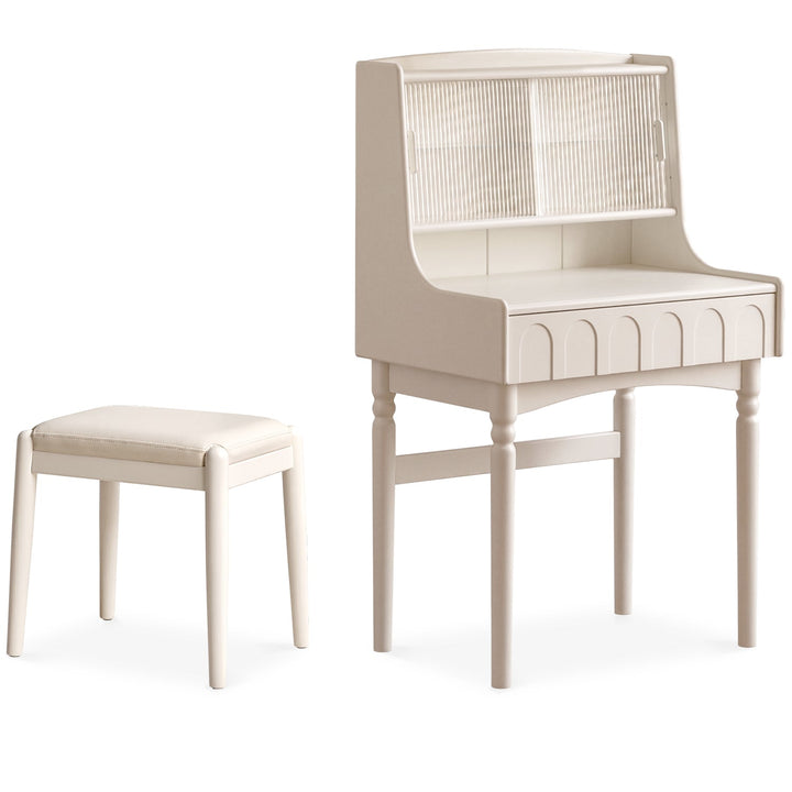 Vintage rubber wood dressing table anna situational feels.