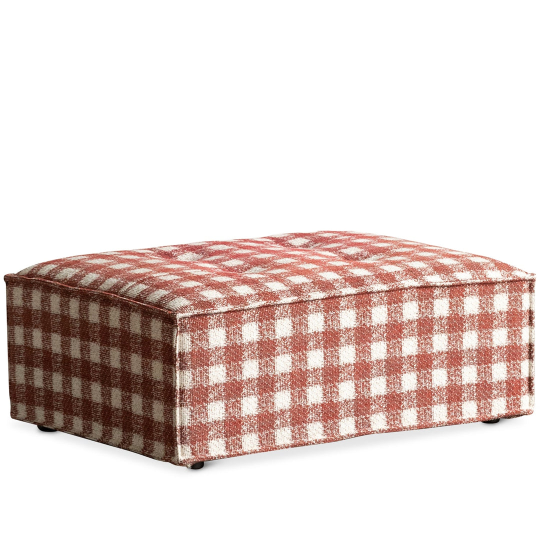 Bauhaus chenille velvet fabric 1 seater sofa bed drift detail 4.