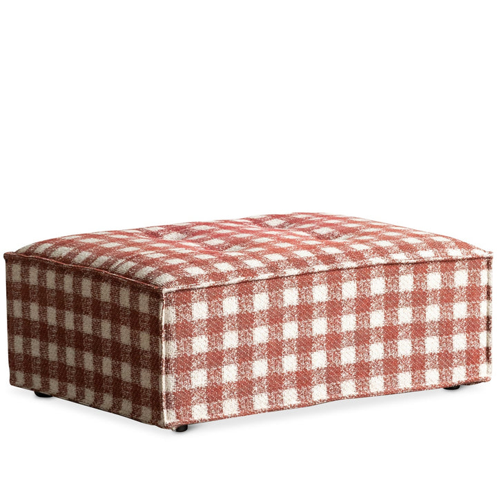 Bauhaus chenille velvet fabric 1 seater sofa bed drift detail 4.