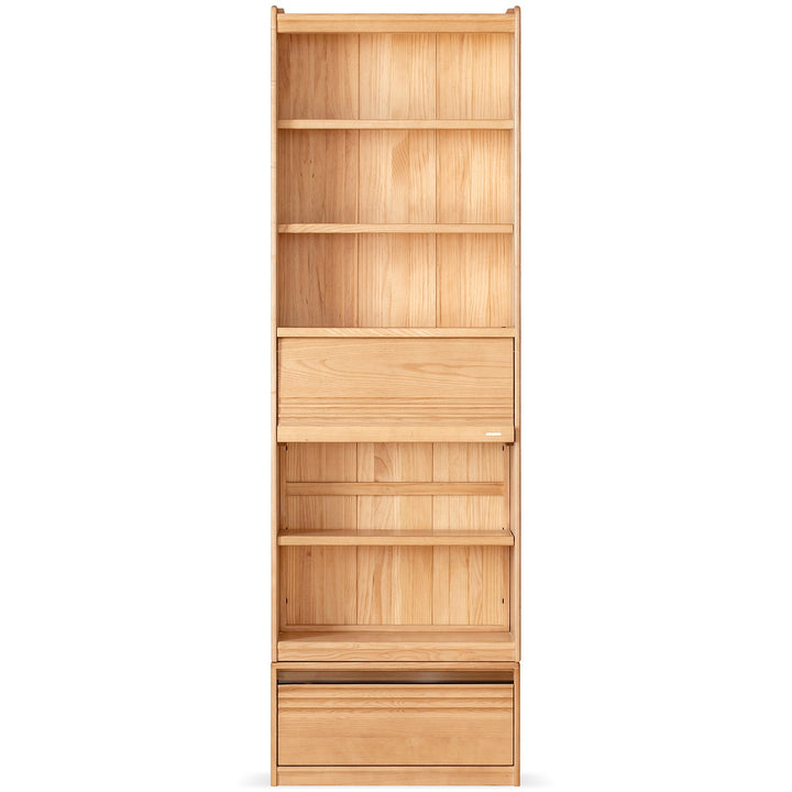 Scandinavian ash wood bookshelf gallery detail 5.