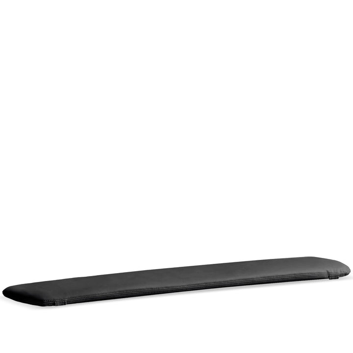 Scandinavian removable padded bench cushion cheese detail 10.