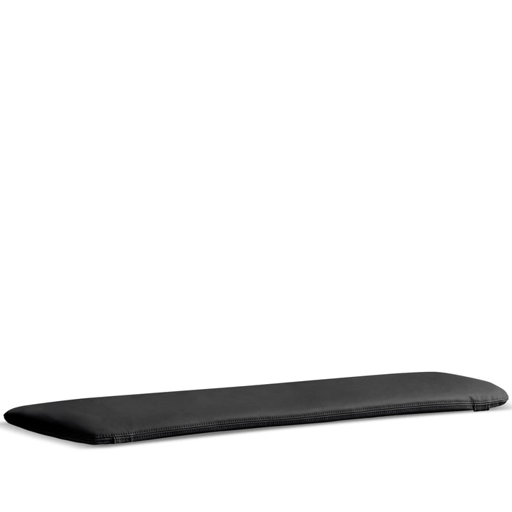 Scandinavian removable padded bench cushion cheese conceptual design.