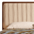 66-FILM-Boxwood-Red-Stripe Bed Frames FILM