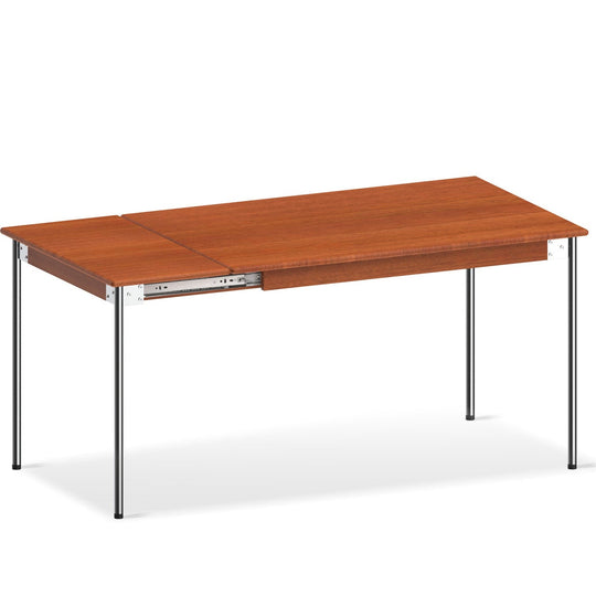 Bauhaus boxwood extendable dining table season size charts.