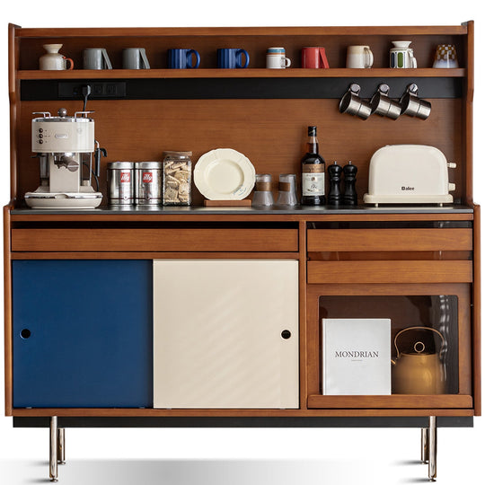 Bauhaus sintered stone storage side cabinet mies primary product view.