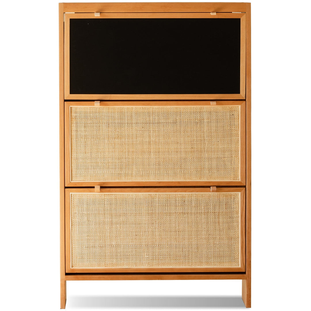 Scandinavian Rattan Shoe Cabinet KANGAROO