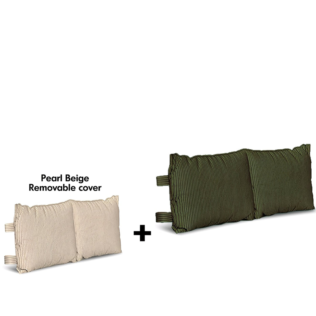 Universal Corduroy Velvet Fabric Bed Head Cushion