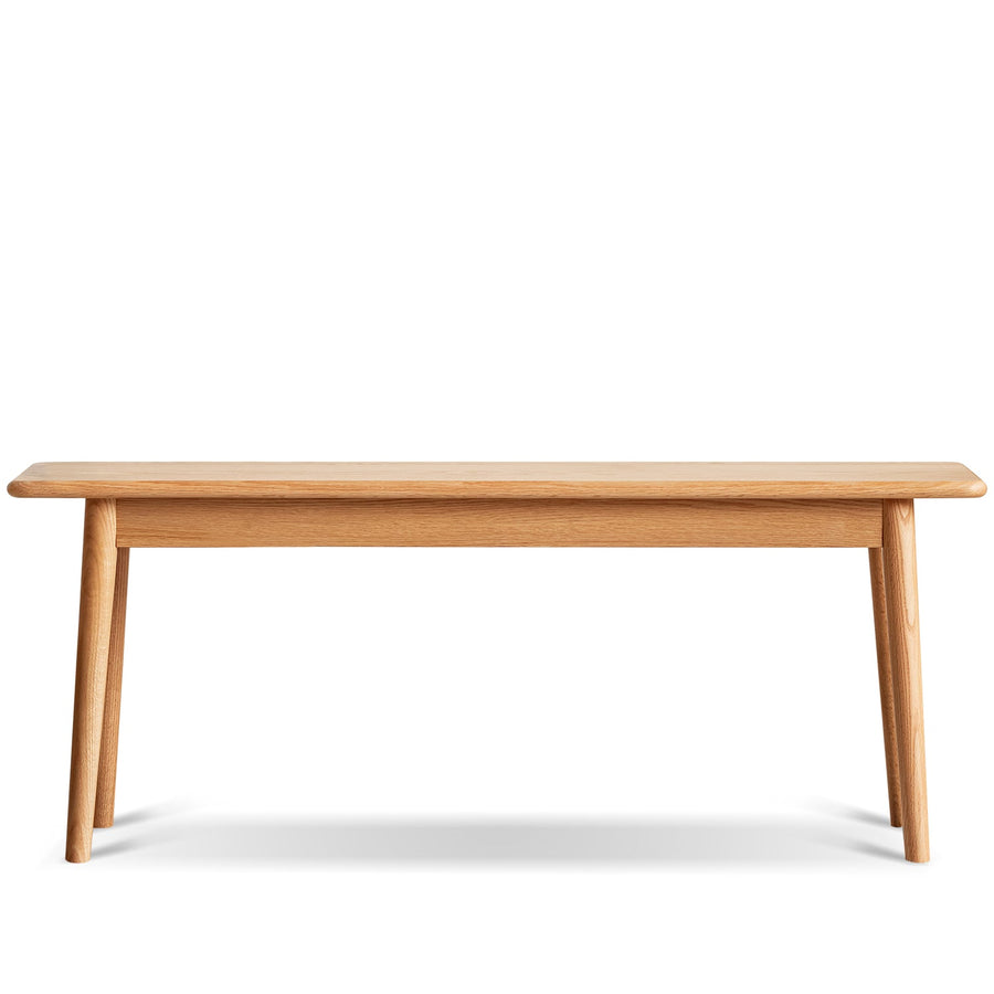 Scandinavian Oak Wood Dining Bench GREEN