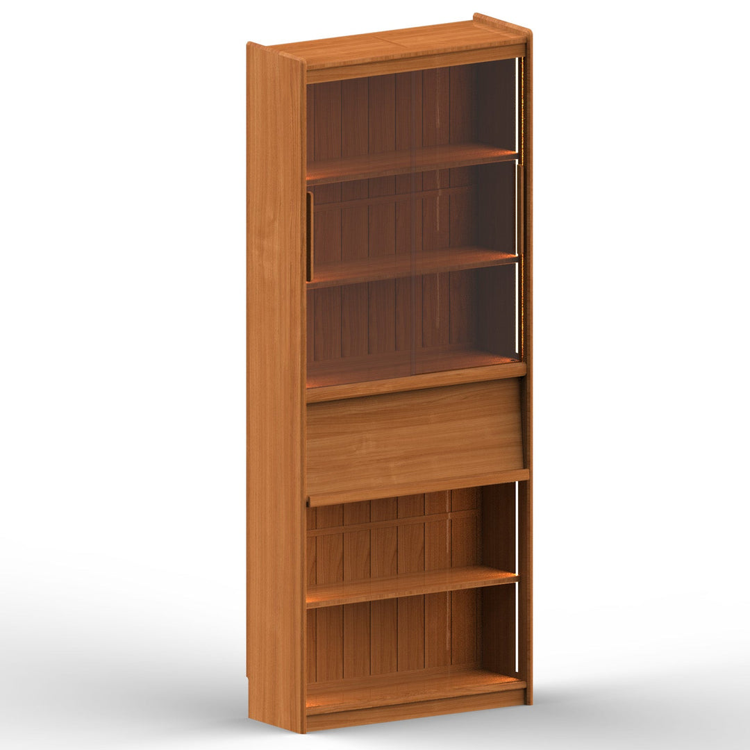 Scandinavian Cherry Wood Bookshelf VISTA