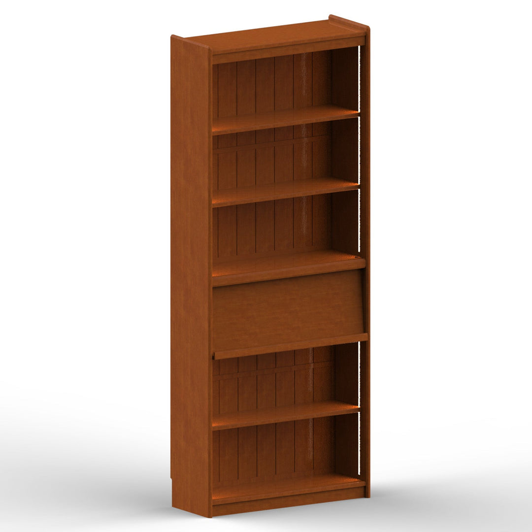 Vintage boxwood bookshelf vista detail 1.