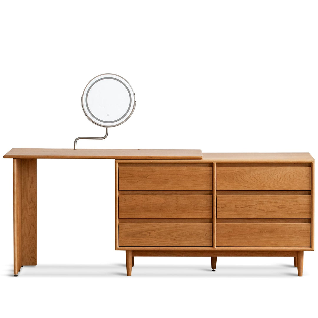 Scandinavian Cherry Wood Dressing Table VISTA
