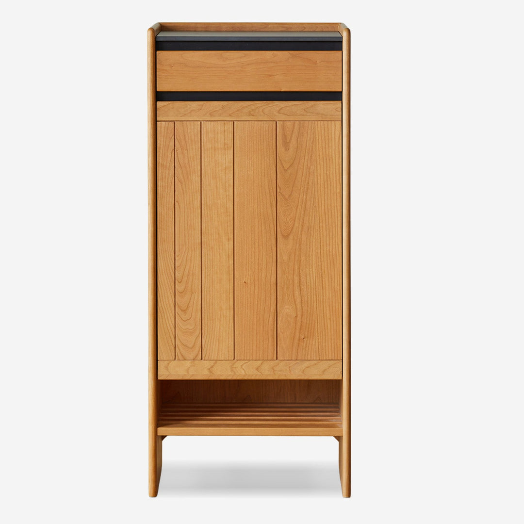 Scandinavian Cherry Wood Modular Shoe Cabinet HARBOR