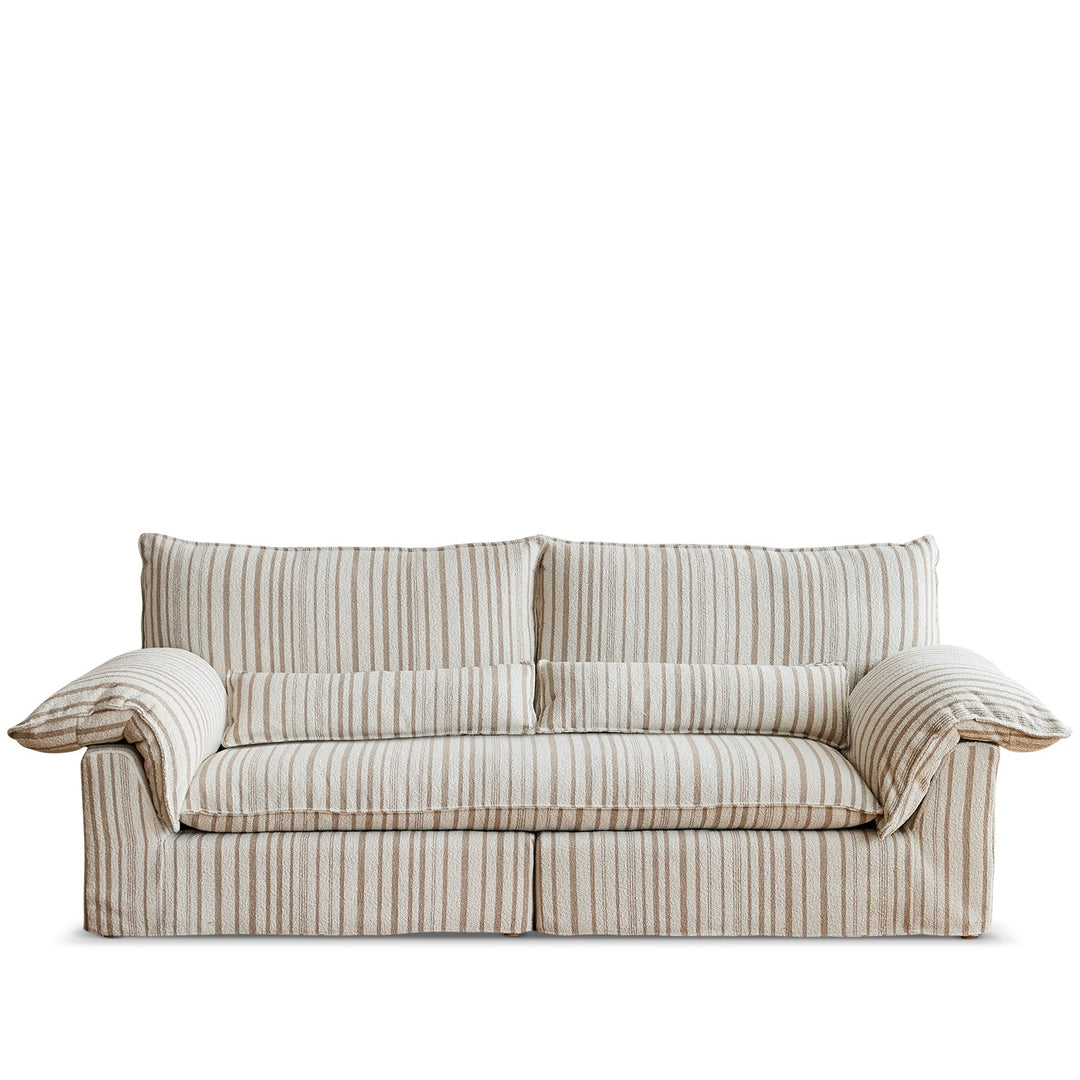 Bauhaus chenille velvet fabric 3 seater sofa koala conceptual design.