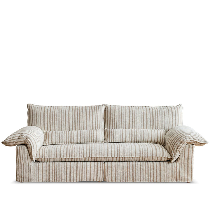 Bauhaus chenille velvet fabric 3 seater sofa koala conceptual design.