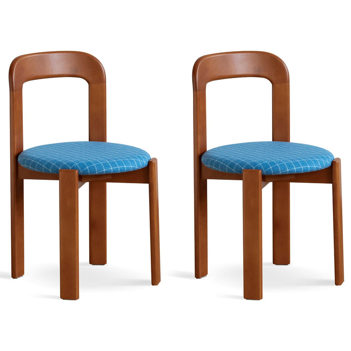 Vintage wool fabric beech wood dining chair memphis situational feels.