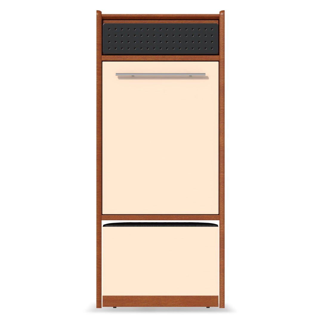 Vintage Boxwood Modular Shoe Cabinet MIES