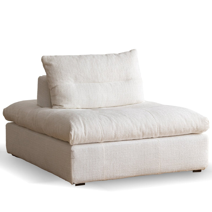 Scandinavian Chenille Velvet Fabric Modular 1 Seater Sofa GRAND