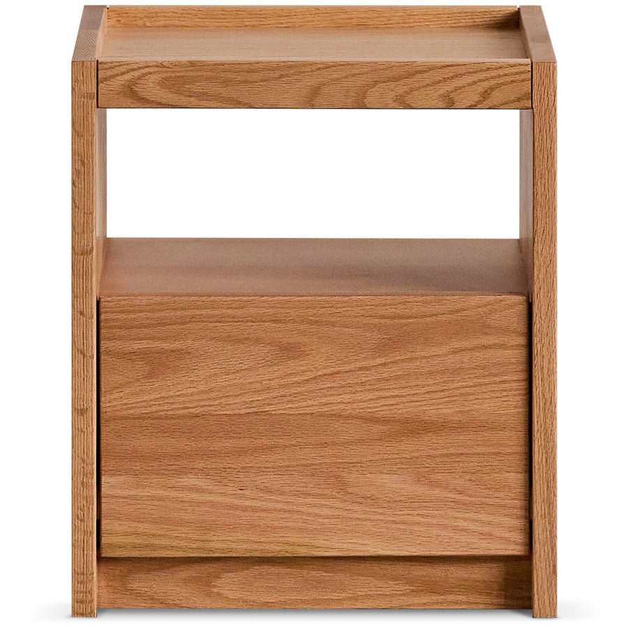 Scandinavian Oak Wood Side Table SUGAR