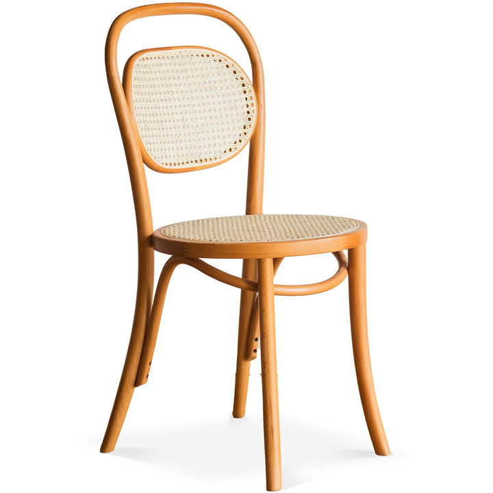 Scandinavian rattan dining chair german conceptual design.