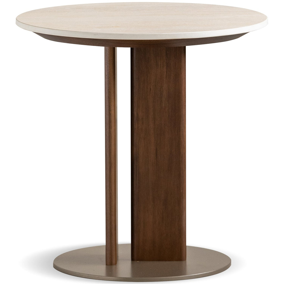 Japandi sintered stone coffee table set vale in still life.