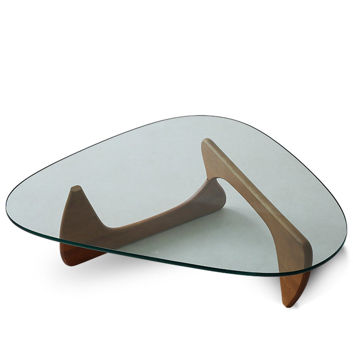 Japandi Tempered Glass Coffee Table NOGUCHI
