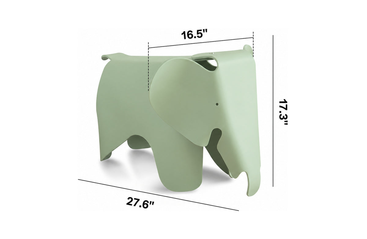 Bauhaus Plastic Ottoman ELI Size Chart